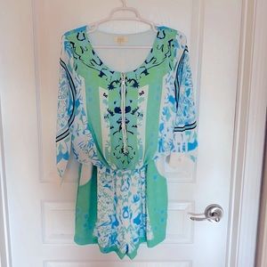 Printed romper